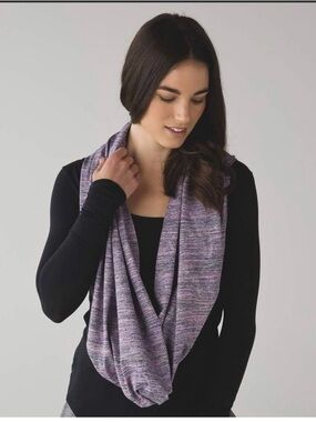 Lululemon vinyasa Purple Space-Dye Infinity Scarf - Women Accessories
